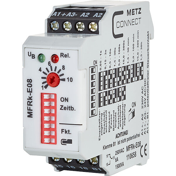 METZ CONNECT Zeitrelais 1W, 30h MFRk-E08 230AC24UC
